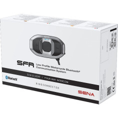 Sena headset SFR enkelt sæt Bluetooth 5.1 deling fire-vejs intercom 1.2 km