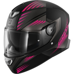 Shark full-face hjelm SKWAL 2.2 med solskærm Max Vision Pinlock og LED