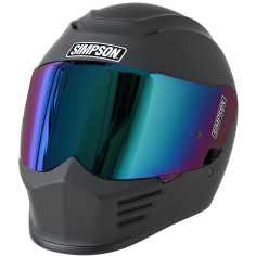 Simpson Speed ECE 22.06 full-face hjelm med klart og tonet visir Dobbelt-D-lukning