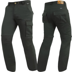 Trilobite Dual Pants 3.0 Monolayer CE AA motorcykel jeans cargo bukser 2in1 letvægts med beskyttere