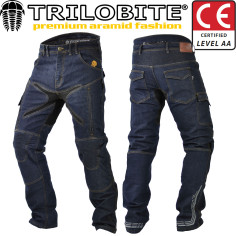 Trilobite motorcykeljeans PROBUT X-FACTOR vandtæt CE AA aramid inklusive beskyttere