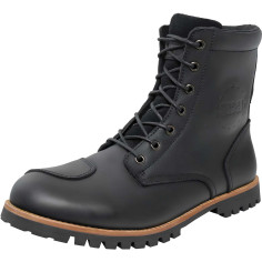 iXS Classic Schuh Oiled Leather motorcykel læderstøvler CE med sidelynlås og beskyttere