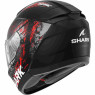 ~Speed-Vib schwarz matt silber rot~