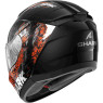 ~Speed-Vib schwarz matt silber orange~