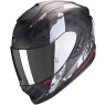 SYLEX matt schwarz silber rot