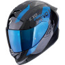 PLATTED Schwarz Blau
