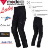 Modeka motorcykelbukser PANAMERICANA II 2 LADY til kvinder Sympatex Aramid CE AA Cordura SAS-Tec beskyttere