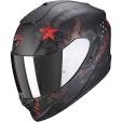 ASIO schwarz matt rot
